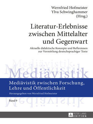 cover image of Literatur-Erlebnisse zwischen Mittelalter und Gegenwart